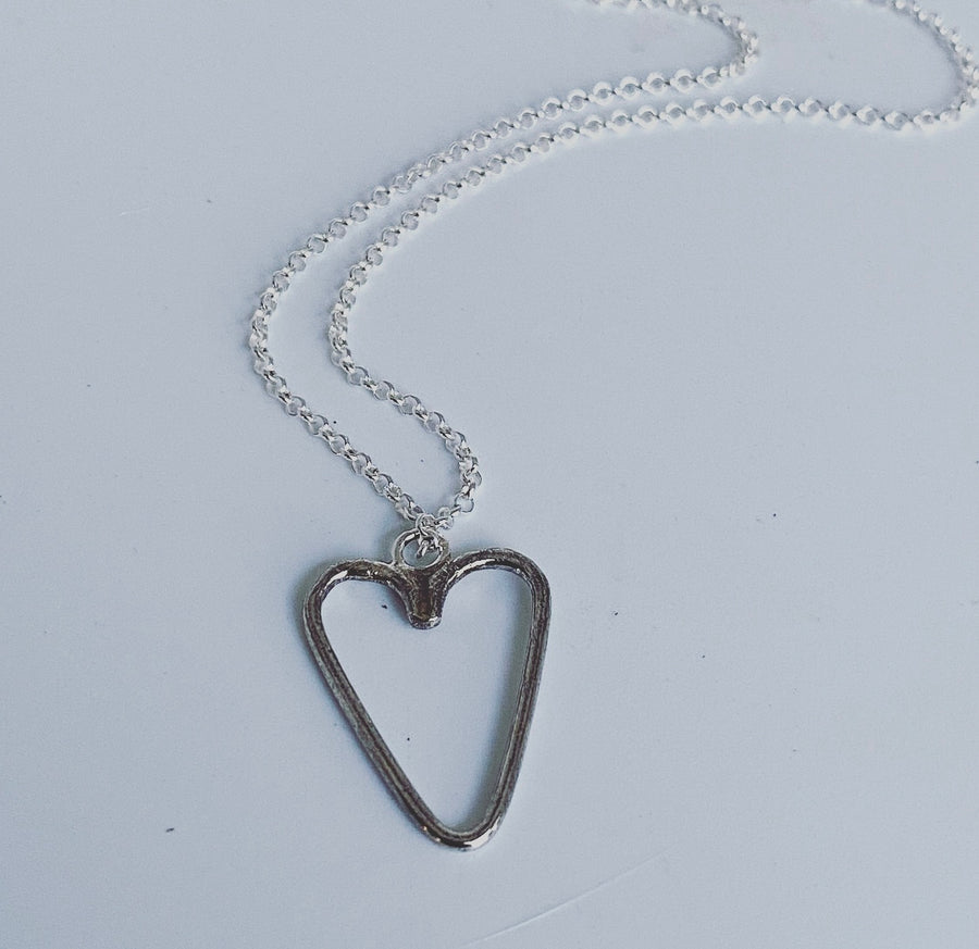 Limited Edition Necklace Oxidized Smooth